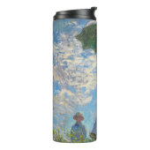 クロード・モネ – プロムナード，パラソルを持つ女性 タンブラー (回転左)