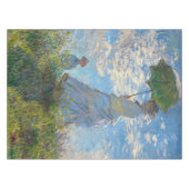 クロード・モネ – プロムナード,パラソルを持つ女性 テーブルクロス (正面(横))