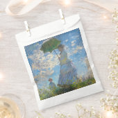 クロード・モネ – プロムナード,パラソルを持つ女性 フェイバーバッグ (クリップ留めされた状態)