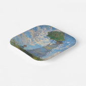 クロード・モネ – プロムナード，パラソルを持つ女性 ペーパープレート (傾斜あり)