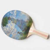 クロード・モネ – プロムナード,パラソルを持つ女性 卓球ラケット (横)