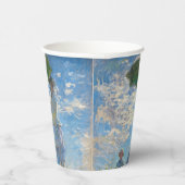 クロード・モネ – プロムナード,パラソルを持つ女性 紙コップ (右)