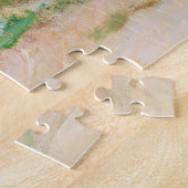 クロード・モネ – プールヴィルの小麦畑の小道 ジグソーパズル (側面)