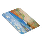 クロード・モネ – プールヴィルの小麦畑の小道 マグネット (右側)