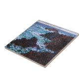 クロード・モネ - ベル・イルの岩石、荒々しい海岸 タイル (側面)