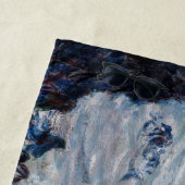 クロード・モネ - ベル・イル沖の嵐 ビーチタオル (インサイチュ)