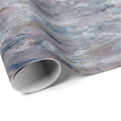 クロード・モネ - ベル・イル沖の嵐 ラッピングペーパー (ロールコーナー)