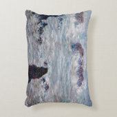 クロード・モネ – ベル・イル海岸沖の嵐 アクセントクッション (正面(垂直))