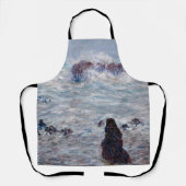 クロード・モネ – ベル・イル海岸沖の嵐 エプロン (正面)