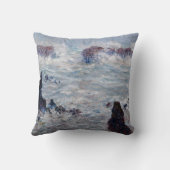 クロード・モネ – ベル・イル海岸沖の嵐 クッション (裏面)