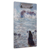 クロード・モネ – ベル・イル海岸沖の嵐 クリップボード (右)