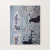 クロード・モネ – ベル・イル海岸沖の嵐 ジグソーパズル (縦)