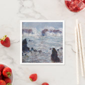 クロード・モネ – ベル・イル海岸沖の嵐 スタンダードカクテルナプキン (インサイチュ)