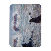 クロード・モネ – ベル・イル海岸沖の嵐 マグネット (縦)