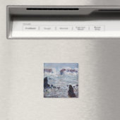 クロード・モネ – ベル・イル海岸沖の嵐 マグネット (インサイチュ (食洗機))