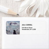 クロード・モネ – ベル・イル海岸沖の嵐 ラベル (インサイチュ)