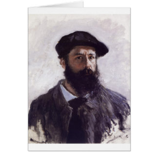 クロード・モネ-ベレー帽1886年の自画像