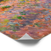 クロード・モネ – ポピー・フィールド1890 (Giverny) ポスター (角)