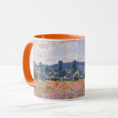 クロード・モネ – ポピー・フィールド1890 (Giverny) マグカップ (正面左)