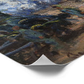 クロード・モネ – ポンドゥルーロップ，ガールサンラザール ポスター (角)