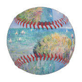 クロード・モネ - ポールヴィーユの崖道 野球ボール (正面)