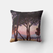 クロード・モネ: マツ クッション (裏面)