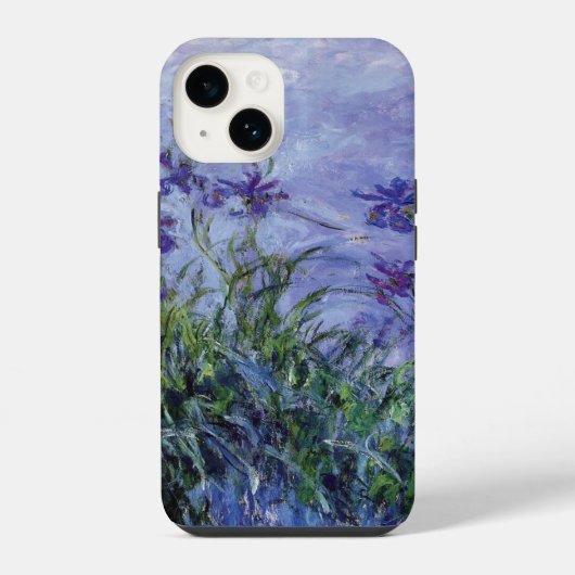 クロード・モネ ライラックアイリス iPhoneケース (裏面)