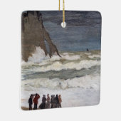 クロード・モネ – ラフ・シー・アット・エレット セラミックオーナメント (右)