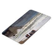 クロード・モネ – ラフ・シー・アット・エレット マグネット (左側)