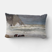 クロード・モネ – ラフ・シー・アット・エレット ランバークッション (裏面)