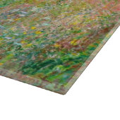 クロード・モネ:ラ・カヴィー・ポーヴィルの道 カッティングボード (角)