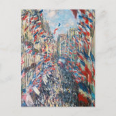 クロード・モネ - ラ・リュ・モントルゲイユ - パリ ポストカード (正面)