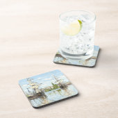 クロード・モネ。ルーアンでセーヌ川に乗る船 コースター (右側)