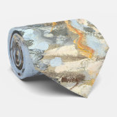 クロード・モネ。ルーアンでセーヌ川に乗る船 ネクタイ (ロール)