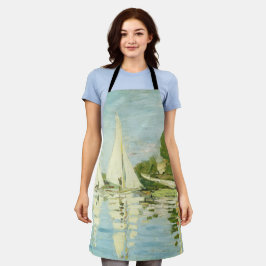 クロード・モネ。レガタスアットアルジェンテウイル エプロン