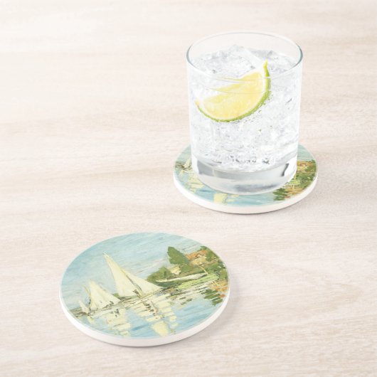 クロード・モネ。レガタスアットアルジェンテウイル コースター (側面)