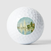 クロード・モネ。レガタスアットアルジェンテウイル ゴルフボール (正面)