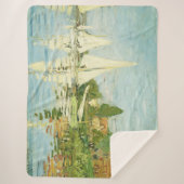 クロード・モネ。レガタスアットアルジェンテウイル シェルパブランケット (正面)