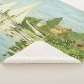 クロード・モネ。レガタスアットアルジェンテウイル シェルパブランケット (3/4)