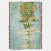 クロード・モネ。レガタスアットアルジェンテウイル スローブランケット (正面縦)