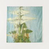 クロード・モネ。レガタスアットアルジェンテウイル タペストリー (正面(横))