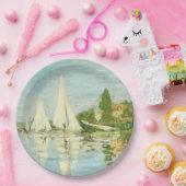 クロード・モネ。レガタスアットアルジェンテウイル ペーパープレート (パーティー)