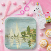 クロード・モネ。レガタスアットアルジェンテウイル ペーパープレート (パーティー)