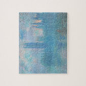 クロード・モネ。ロンドン国会議事堂。青 ジグソーパズル (縦)