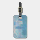 クロード・モネ。ロンドン国会議事堂。青 ラゲッジタグ (正面縦)