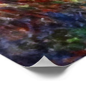 クロード・モネ：ヴィラモレノ・ボルディゲの庭園 ポスター (角)