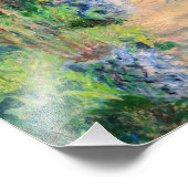 クロード・モネ - ヴェテイユの庭 フォトプリント            (角)