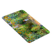 クロード・モネ：ヴェテウイルのモネの庭 マグネット (右側)