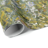 クロード・モネ・ヴェテウイル近くのフラワーアイランド ラッピングペーパー (ロールコーナー)