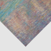 クロード・モネ – ヴェテウイル、サンセット 薄葉紙 (詳細)